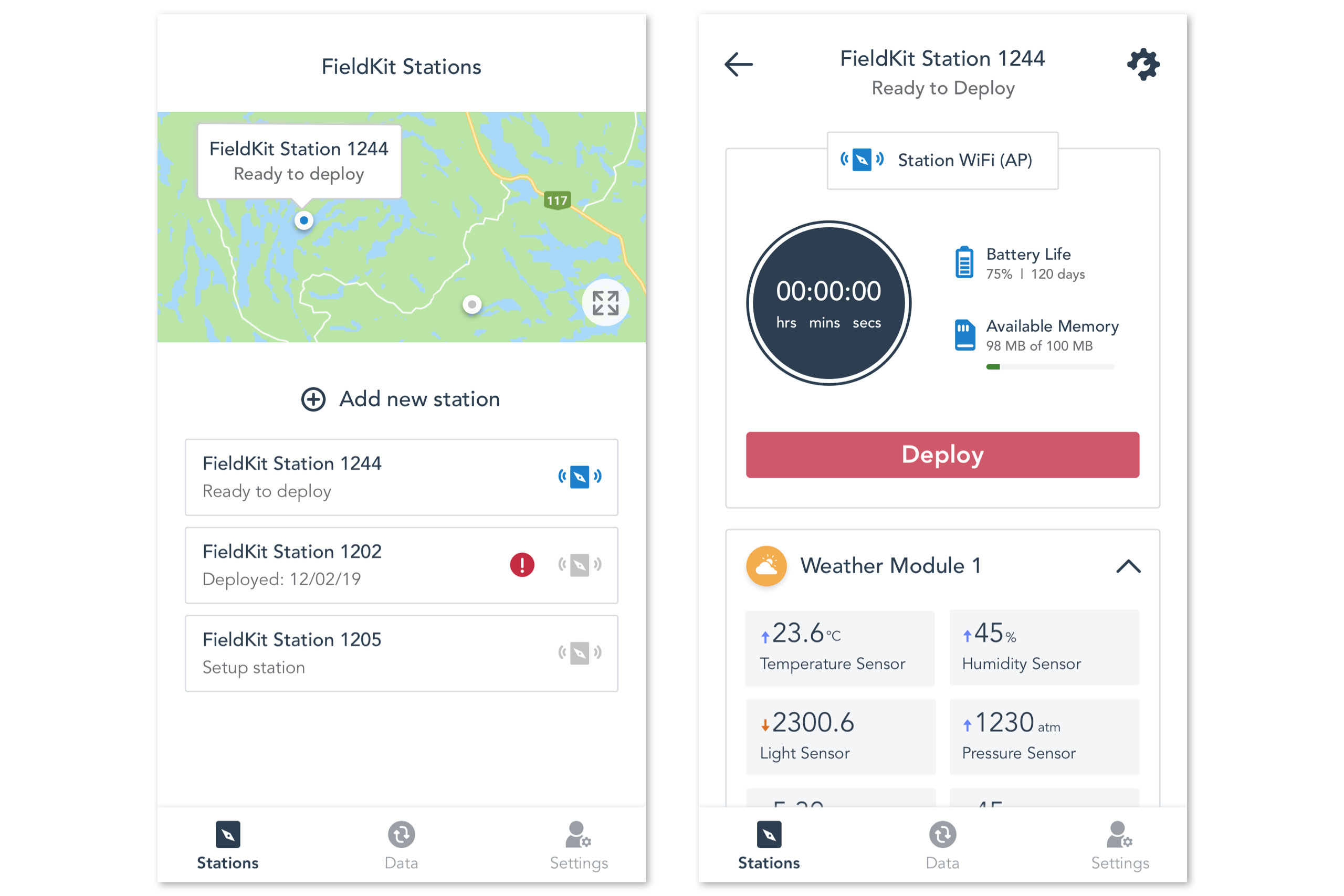 Configure and Deploy Your Station